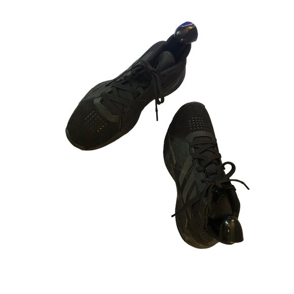 Adidas Court Vision 2 Grade School Boys' Basketball Shoe "Core Black" Size - Picture 6 of 12